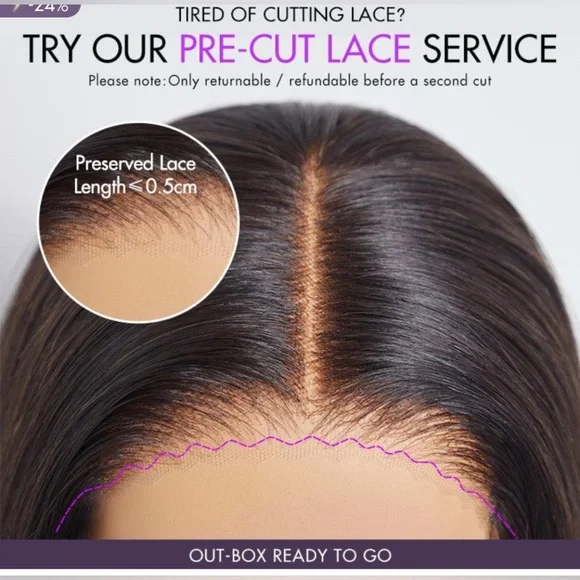 18” Pre-Max 2.0 Wig/Nature Max Highlights Color/Deep Wave/Glueless 13x6 Frontal🔥 - Picture 11 of 16